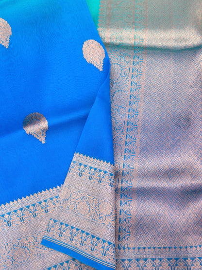 Handloom Banarasi Kora Organza Saree