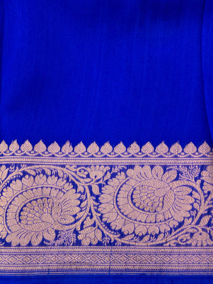 Handloom Banarasi Pure Kora Organza Saree