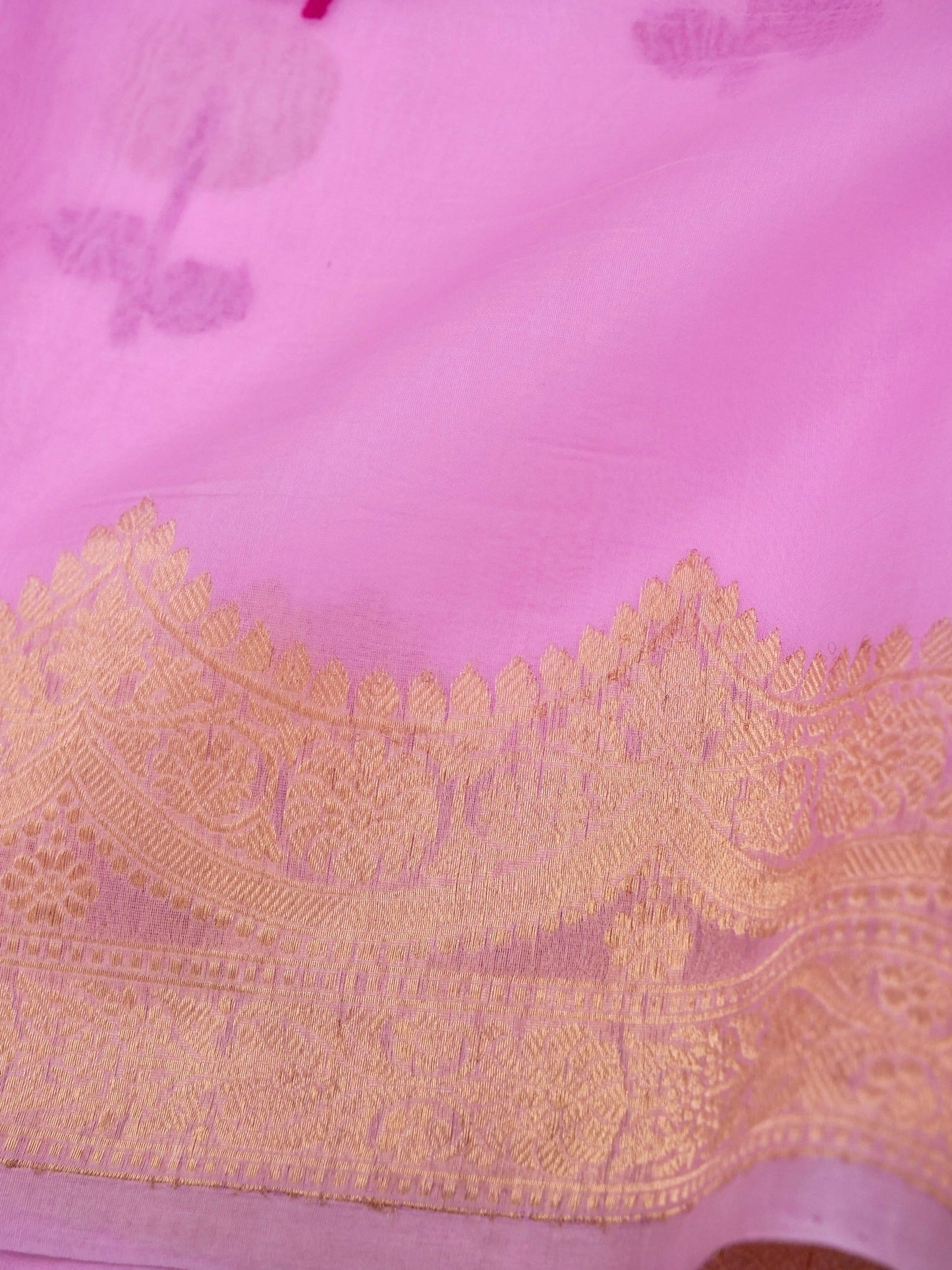 Handloom Banarasi Pure Kora Organza Saree