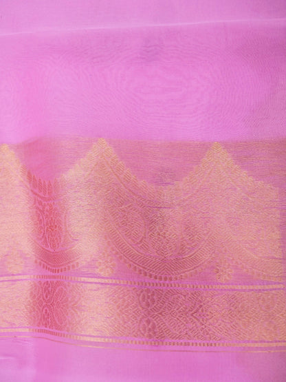 Handloom Banarasi Pure Kora Organza Saree